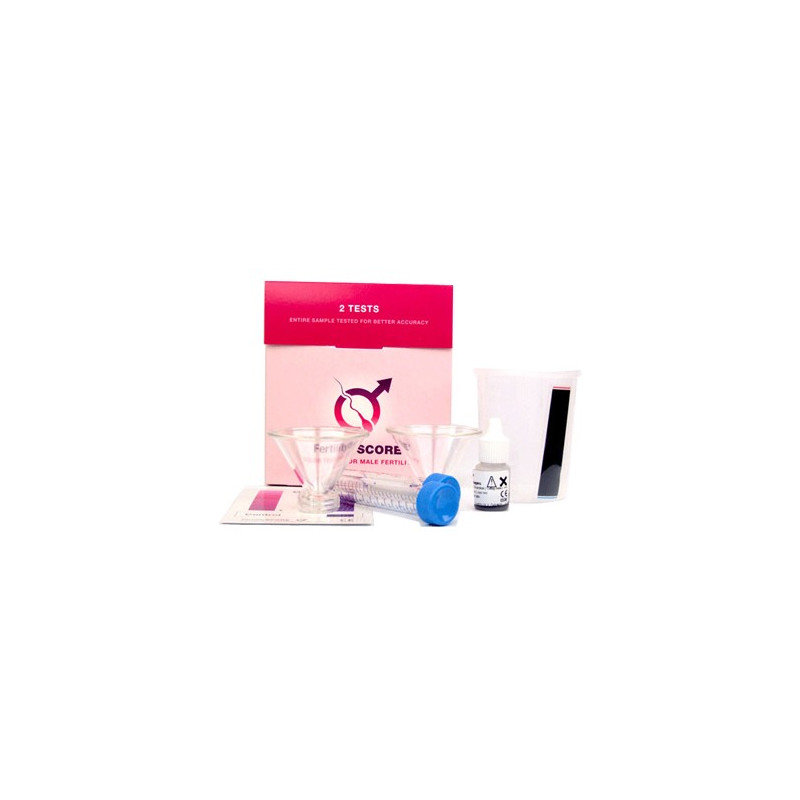 FertilityScore Male Fertility Home Test Pack (contains 2 tests)