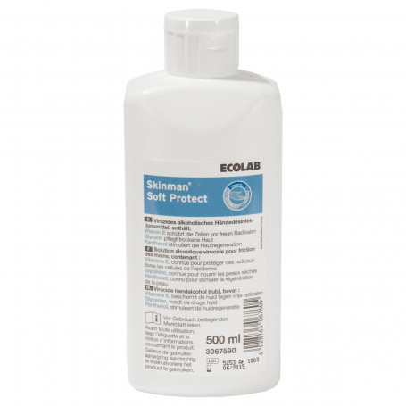 Αντισηπτικό Χεριών ECOLAB Skinman soft Protect 500ml