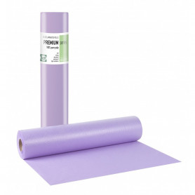 Waterproof purple exam table paper 58cm x 50m