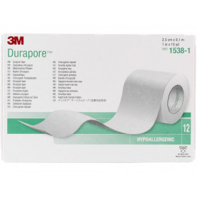 3M Durapore Silk surgical tape 2.5cm x 9.1m