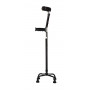 Quad forearm crutch 0810066