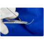 Silk suture 6/0 10mm 3/8 45cm Double