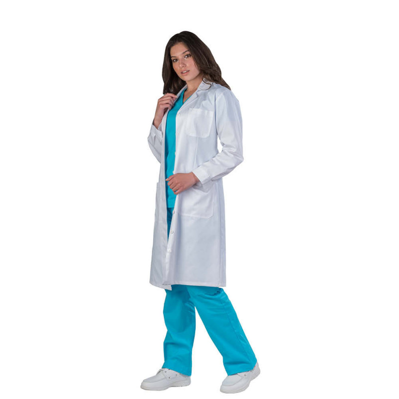Medical lab coat for women