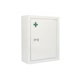 Metallic first aid box Α 38cmx29cmx12cm