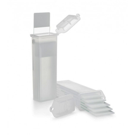 Box for microscope slides (for 5 pcs)