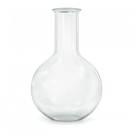 Round laboratory flask with flat bottom 50ml