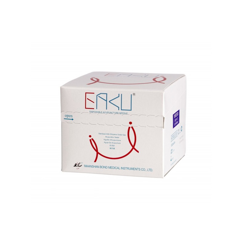 EACU acupuncture needles 0.16 x 15mm with guide (1000 pcs)
