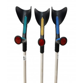 Herdegen Elbow crutches with Advance reflector