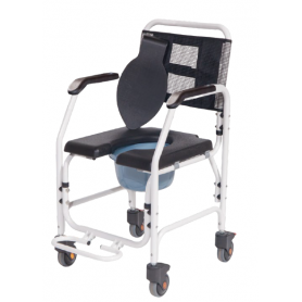 Asper bathroom wheelchair with commode 0805454