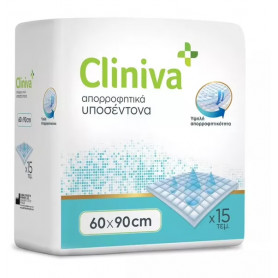 Cliniva bed underpads 60x90cm (15 pcs)