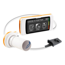 MIR Spirodoc spirometer with 60 FlowMIR turbines and oximetry