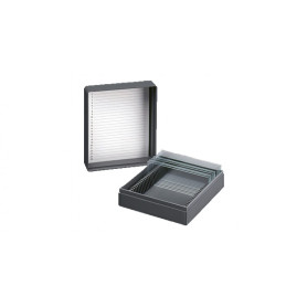 Plastic microscope slides mailer with 5 slots