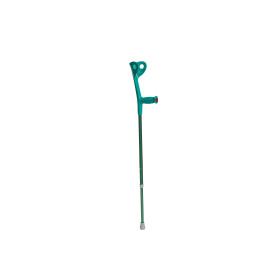 Forearm crutch with fixed handle green 0809782