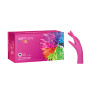 Soft Care Vivid nitrile gloves without powder fuchsia (100 pcs)