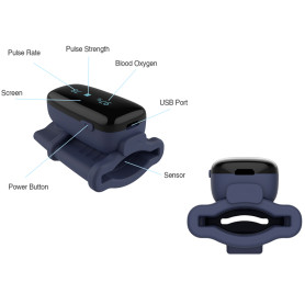 OXYFIT adult pulse fingertip oximeter