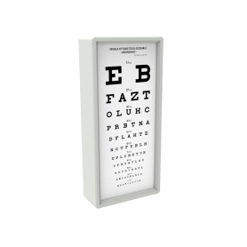 Armagnac illuminated optometric chart 5m