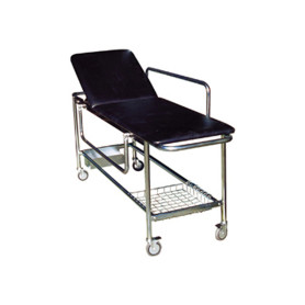 Patient stretcher trolley