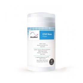 ResMed CPAP mask cleaning wipes (62 pcs)