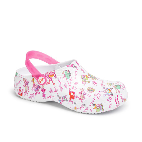 Dian EVA Enjoy clogs white