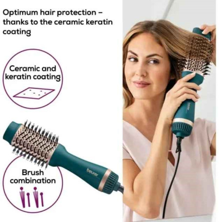 Beurer Hair Dryer Brush For Long Hair Beurer HC 45 2-in-1 Hair