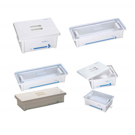 Schulke & Mayr instrument disinfection bath with transparent lid 10L