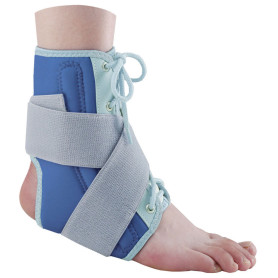 Neoprene ankle brace with spiral stays AC-1042