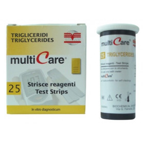 Multicare Triglyceride Strips  (25 pcs)